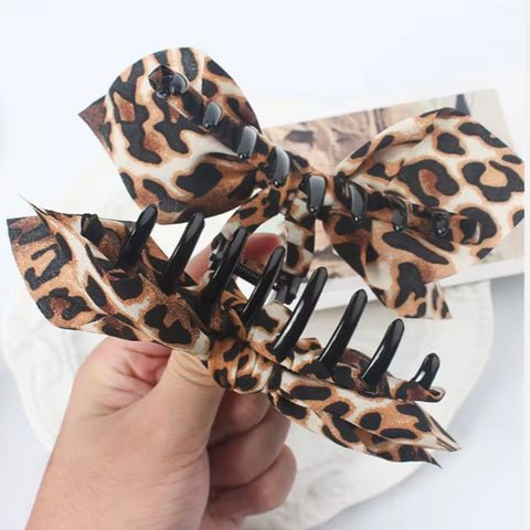 Leopard Claw Clip